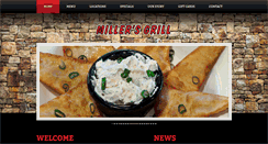 Desktop Screenshot of millers-grill.com